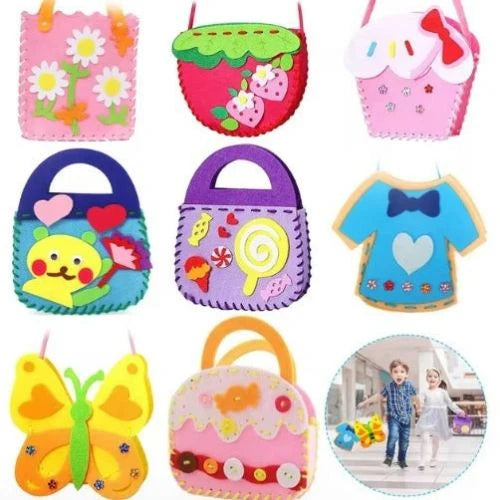Kit in Lana per Bambini – Libera la Creatività ad Ogni Punto!