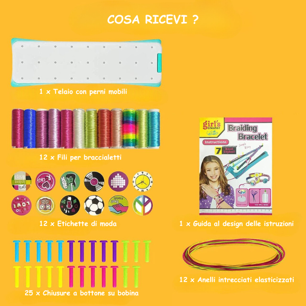 TwistCraft™ Kit Braccialetti